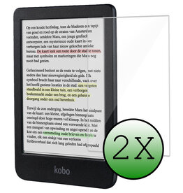 BASEY. BASEY. Kobo Clara Colour Screenprotector - 2 PACK