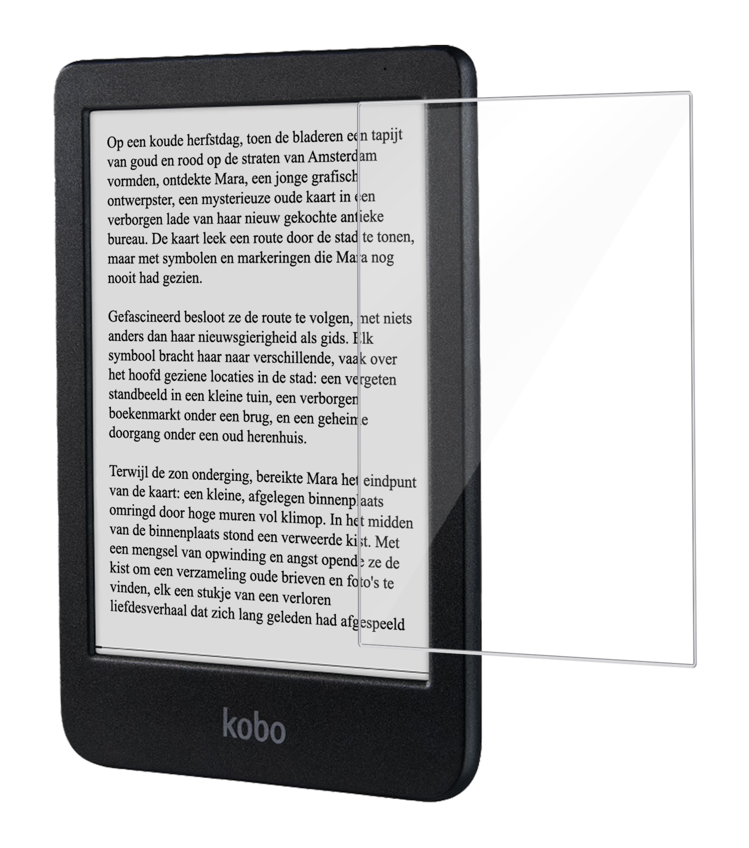 BASEY. Screenprotector Geschikt voor Kobo Clara BW Screenprotector Tempered Glass - Screenprotector Geschikt voor Kobo Clara BW Screen Protector