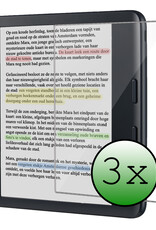 BASEY. Screenprotector Geschikt voor Kobo Libra Colour Screenprotector Tempered Glass - Screenprotector Geschikt voor Kobo Libra Colour Screen Protector - 3 Stuks