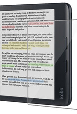 Nomfy Screenprotector Geschikt voor Kobo Libra Colour Screenprotector Bescherm Glas - Screenprotector Geschikt voor Kobo Libra Colour Screen Protector Tempered Glass
