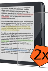 Nomfy Screenprotector Geschikt voor Kobo Libra Colour Screenprotector Bescherm Glas - Screenprotector Geschikt voor Kobo Libra Colour Screen Protector Tempered Glass - 2 PACK