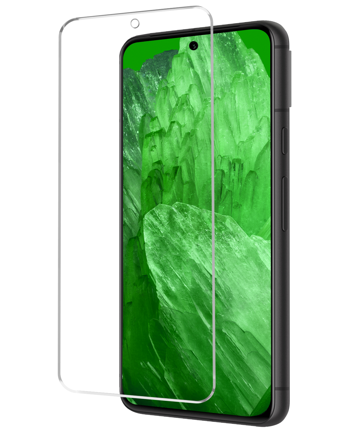 BASEY. Screenprotector Geschikt voor Google Pixel 8a Screenprotector Tempered Glass - Screenprotector Geschikt voor Google Pixel 8a Beschermglas Screen Protector Glas
