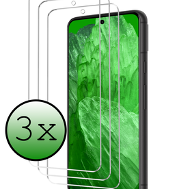 BASEY. BASEY. Google Pixel 8a Screenprotector Glas - 3 PACK