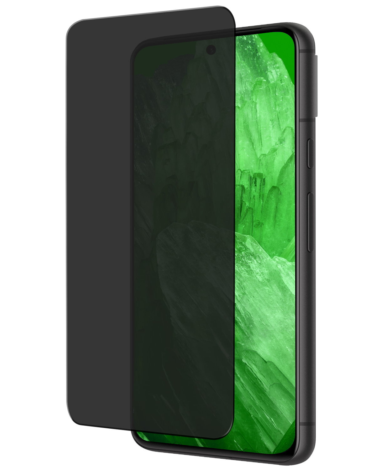 BASEY. Screenprotector Geschikt voor Google Pixel 8a Screenprotector Privacy Beschermglas - Screenprotector Geschikt voor Google Pixel 8a Screen Protector Full Screen Privacy