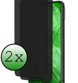 BASEY. BASEY. Google Pixel 8a Screenprotector Glas Privacy - 2 PACK