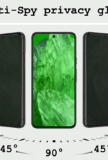 BASEY. Screenprotector Geschikt voor Google Pixel 8a Screenprotector Privacy Beschermglas - Screenprotector Geschikt voor Google Pixel 8a Screen Protector Full Screen Privacy - 3 Stuks
