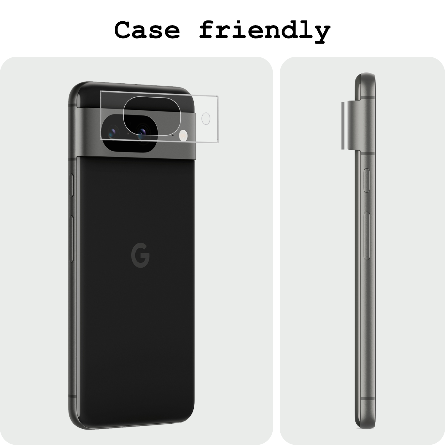 BASEY. Screenprotector Geschikt voor Google Pixel 8a Camera Screenprotector Tempered Glass Beschermglas Camera - Screenprotector Geschikt voor Google Pixel 8a Camera Screen Protector - 3 Stuks