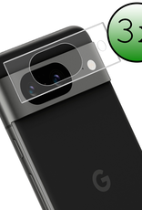 BASEY. Screenprotector Geschikt voor Google Pixel 8a Camera Screenprotector Tempered Glass Beschermglas Camera - Screenprotector Geschikt voor Google Pixel 8a Camera Screen Protector - 3 Stuks