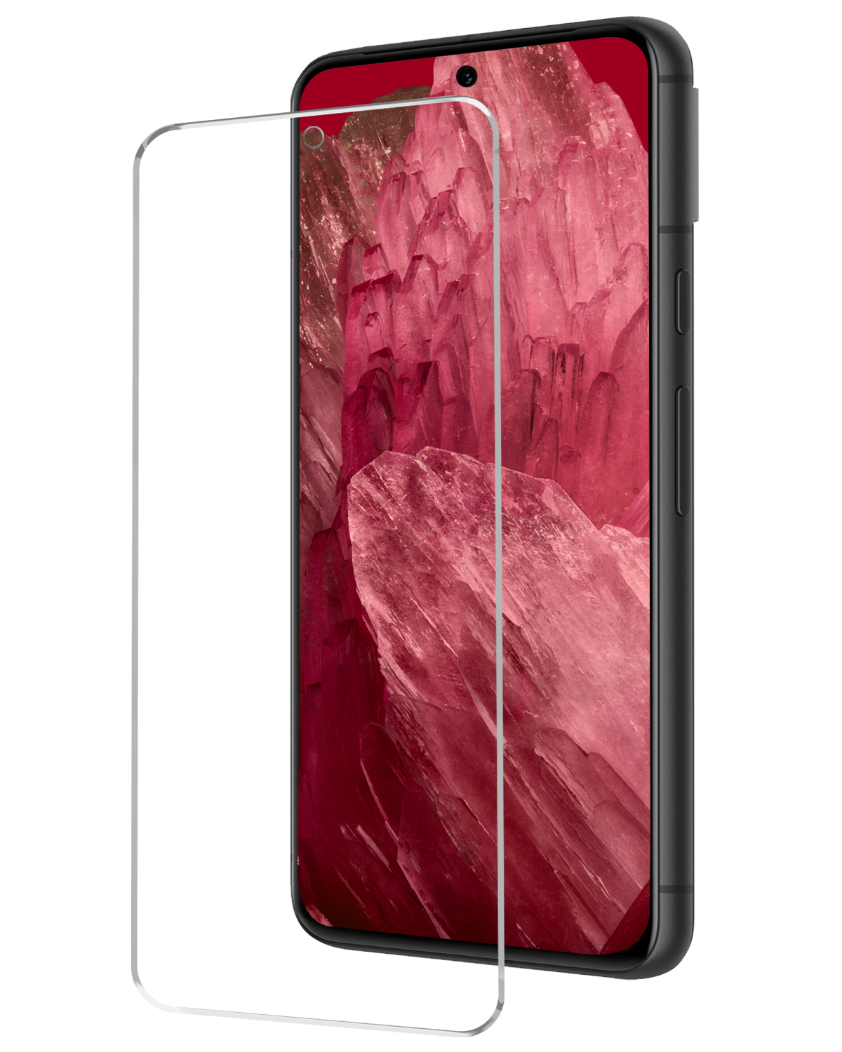 NoXx Screenprotector Geschikt voor Google Pixel 8a Screenprotector Tempered Glass Gehard Glas Beschermglas