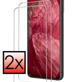 NoXx NoXx Google Pixel 8a Screenprotector Glas - 2 PACK