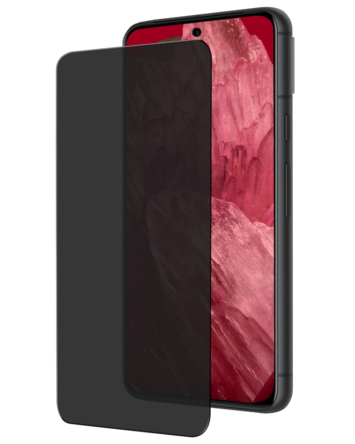 NoXx Screenprotector Geschikt voor Google Pixel 8a Screenprotector Privacy Tempered Glass Gehard Glas Display Cover