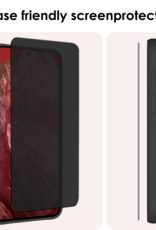 NoXx Screenprotector Geschikt voor Google Pixel 8a Screenprotector Privacy Tempered Glass Gehard Glas Display Cover - 2x