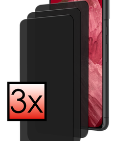 NoXx NoXx Google Pixel 8a Screenprotector Glas Privacy - 3 PACK