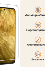 Nomfy Screenprotector Geschikt voor Google Pixel 8a Screenprotector Bescherm Glas Tempered Glass - Screenprotector Geschikt voor Google Pixel 8a Screen Protector