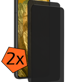 Nomfy Nomfy Google Pixel 8a Screenprotector Glas Privacy - 2 PACK