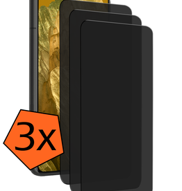 Nomfy Nomfy Google Pixel 8a Screenprotector Glas Privacy - 3 PACK