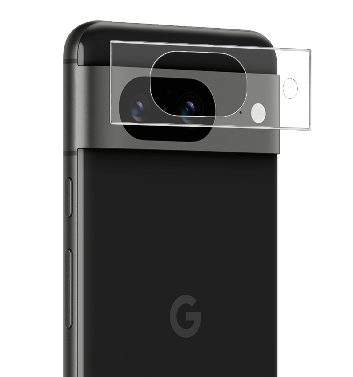 Nomfy Screenprotector Geschikt voor Google Pixel 8a Camera Screen Protector Beschermglas - Screenprotector Geschikt voor Google Pixel 8a Camera Screenprotector Tempered Glass