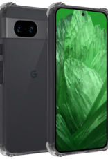 BASEY. Hoes Geschikt voor Google Pixel 8a Hoesje Shock Proof Case Hoes Siliconen - Hoesje Geschikt voor Google Pixel 8a Hoes Cover Shockproof - Transparant