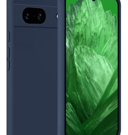 BASEY. BASEY. Google Pixel 8a Hoesje Siliconen - Donkerblauw