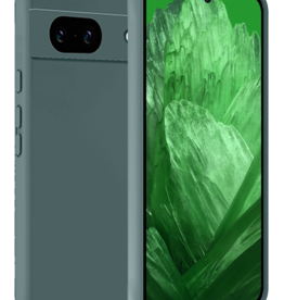 BASEY. BASEY. Google Pixel 8a Hoesje Siliconen - Donkergroen