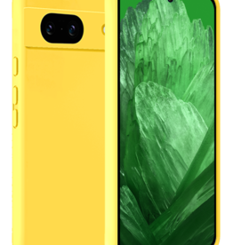 BASEY. BASEY. Google Pixel 8a Hoesje Siliconen - Geel
