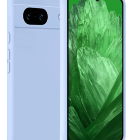 BASEY. BASEY. Google Pixel 8a Hoesje Siliconen - Lichtblauw