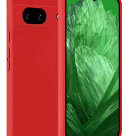 BASEY. BASEY. Google Pixel 8a Hoesje Siliconen - Rood