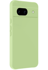 BASEY. Hoes Geschikt voor Google Pixel 8a Hoesje Siliconen Back Cover Case - Hoesje Geschikt voor Google Pixel 8a Hoes Cover Hoesje - Groen - 2 Stuks