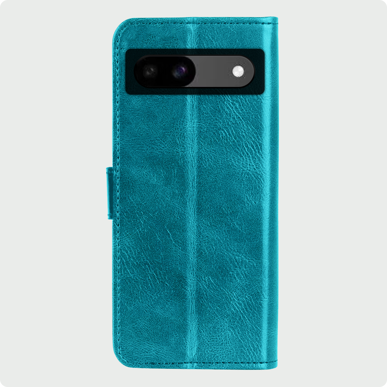 BASEY. Hoes Geschikt voor Google Pixel 8a Hoesje Bookcase Hoes Flip Case Book Cover - Hoesje Geschikt voor Google Pixel 8a Hoes Book Case Hoesje - Turquoise