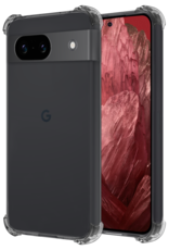 NoXx Hoes Geschikt voor Google Pixel 8a Hoesje Siliconen Cover Shock Proof Back Case Shockproof Hoes - Transparant