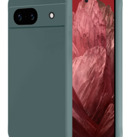 NoXx NoXx Google Pixel 8a Hoesje Siliconen - Donkergroen