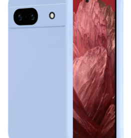 NoXx NoXx Google Pixel 8a Hoesje Siliconen - Lichtblauw