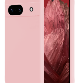 NoXx NoXx Google Pixel 8a Hoesje Siliconen - Lichtroze
