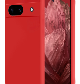 NoXx NoXx Google Pixel 8a Hoesje Siliconen - Rood
