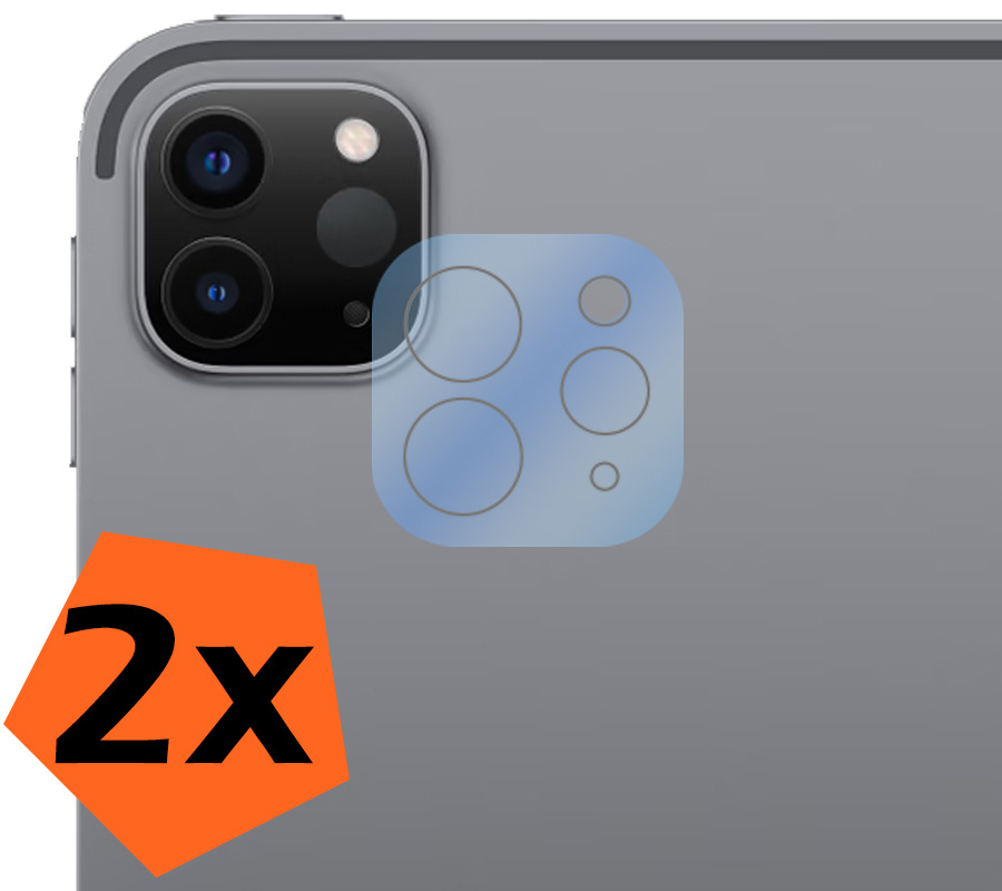 Nomfy Screenprotector Geschikt voor iPad Pro 2024 (11,1 inch) Camera Screen Protector Beschermglas - Screenprotector Geschikt voor iPad Pro 7e generatie (11,1 inch) Camera Screenprotector Tempered Glass - 2 PACK