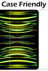 Nomfy Screenprotector Geschikt voor iPad Pro 2024 (13,1 inch) Screenprotector Bescherm Glas - Screen Protector Geschikt voor iPad Pro 7e generatie Screenprotector Tempered Glass