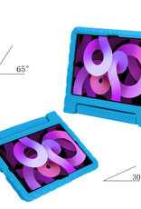 Nomfy Hoes Geschikt voor iPad Air 6 (11 inch) Hoes Bumper Kindvriendelijk Kids Case Kinderhoes Met 2x Screenprotector - Hoesje Geschikt voor iPad Air 2024 (11 inch) Hoesje Shockproof Cover Hoes - Blauw