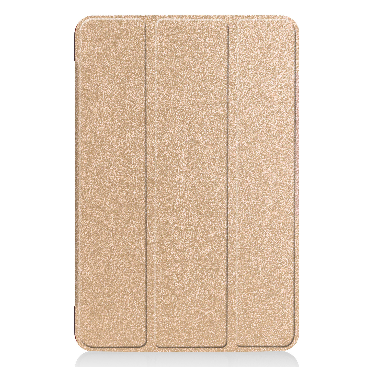Nomfy Hoes Geschikt voor iPad Air 6 (11 inch) Hoes Tri-fold Tablet Hoesje Case - Hoesje Geschikt voor iPad Air 2024 (11 inch) Hoesje Hardcover Bookcase - Goud