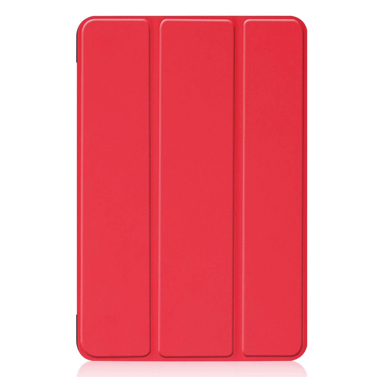 Nomfy Hoes Geschikt voor iPad Air 6 (11 inch) Hoes Tri-fold Tablet Hoesje Case - Hoesje Geschikt voor iPad Air 2024 (11 inch) Hoesje Hardcover Bookcase - Rood