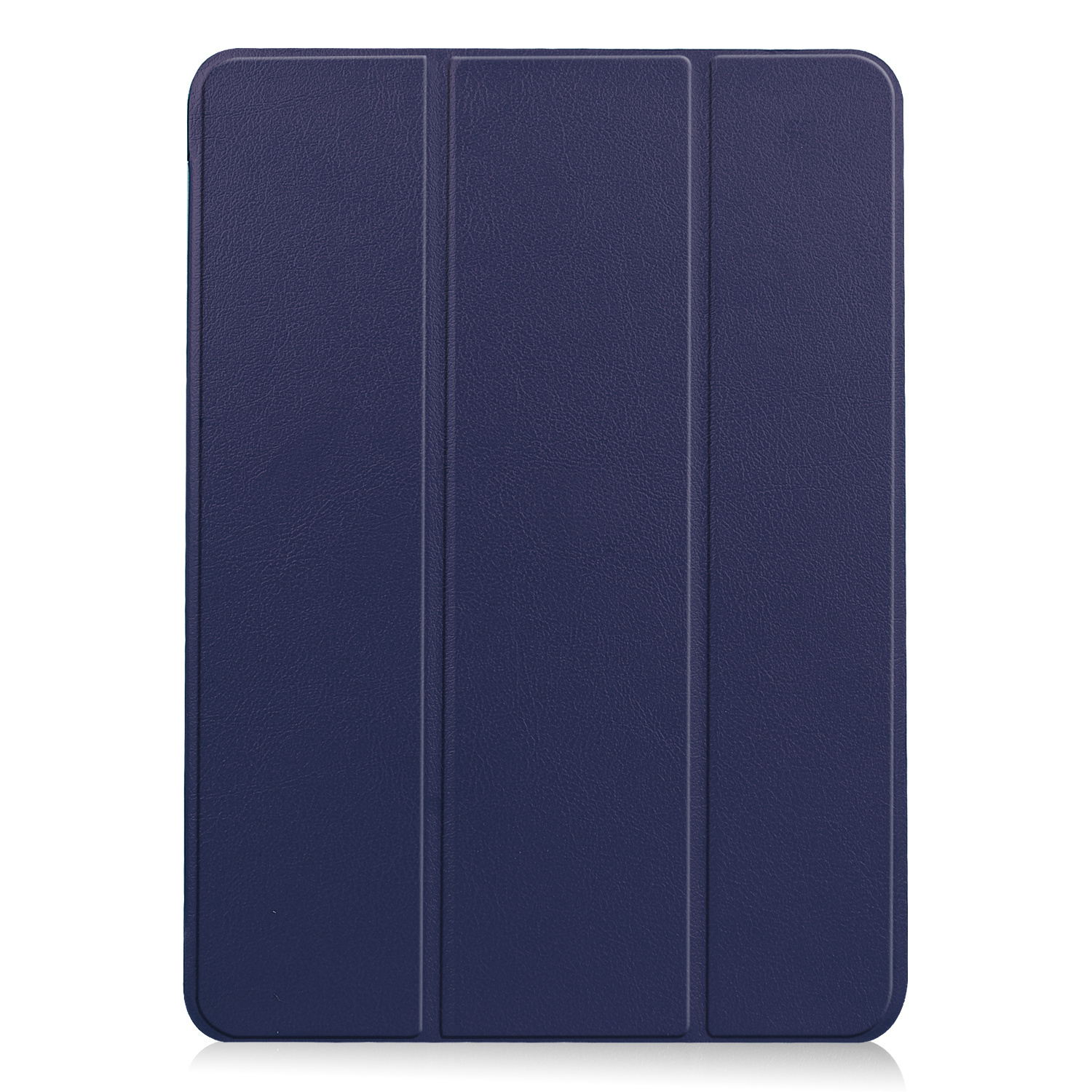 Nomfy Hoes Geschikt voor iPad Air 6 (11 inch) Hoes Tri-fold Tablet Hoesje Case Met Uitsparing Geschikt voor Apple Pencil - Hoesje Geschikt voor iPad Air 2024 (11 inch) Hoesje Hardcover Bookcase - Donkerblauw