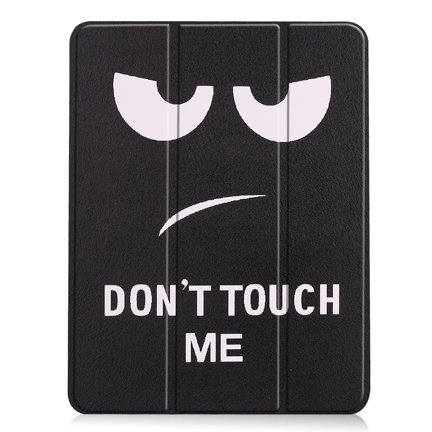 Nomfy Hoes Geschikt voor iPad Air 6 (11 inch) Hoes Tri-fold Tablet Hoesje Case Met Uitsparing Geschikt voor Apple Pencil - Hoesje Geschikt voor iPad Air 2024 (11 inch) Hoesje Hardcover Bookcase - Don't Touch Me