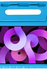 Nomfy Hoes Geschikt voor iPad Air 6 (13 inch) Hoes Bumper Kindvriendelijk Kids Case Kinderhoes - Hoesje Geschikt voor iPad Air 2024 (13 inch) Hoesje Shockproof Cover Hoes - Blauw