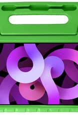 Nomfy Hoes Geschikt voor iPad Air 6 (13 inch) Hoes Bumper Kindvriendelijk Kids Case Kinderhoes - Hoesje Geschikt voor iPad Air 2024 (13 inch) Hoesje Shockproof Cover Hoes - Groen