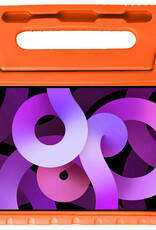 Nomfy Hoes Geschikt voor iPad Air 6 (13 inch) Hoes Bumper Kindvriendelijk Kids Case Kinderhoes - Hoesje Geschikt voor iPad Air 2024 (13 inch) Hoesje Shockproof Cover Hoes - Oranje