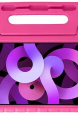 Nomfy Hoes Geschikt voor iPad Air 6 (13 inch) Hoes Bumper Kindvriendelijk Kids Case Kinderhoes - Hoesje Geschikt voor iPad Air 2024 (13 inch) Hoesje Shockproof Cover Hoes - Roze