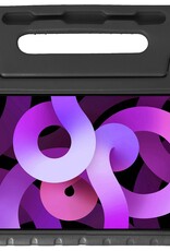 Nomfy Hoes Geschikt voor iPad Air 6 (13 inch) Hoes Bumper Kindvriendelijk Kids Case Kinderhoes - Hoesje Geschikt voor iPad Air 2024 (13 inch) Hoesje Shockproof Cover Hoes - Zwart