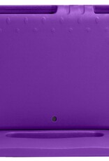 Nomfy Hoes Geschikt voor iPad Air 6 (13 inch) Hoes Bumper Kindvriendelijk Kids Case Kinderhoes Met 2x Screenprotector - Hoesje Geschikt voor iPad Air 2024 (13 inch) Hoesje Shockproof Cover Hoes - Paars