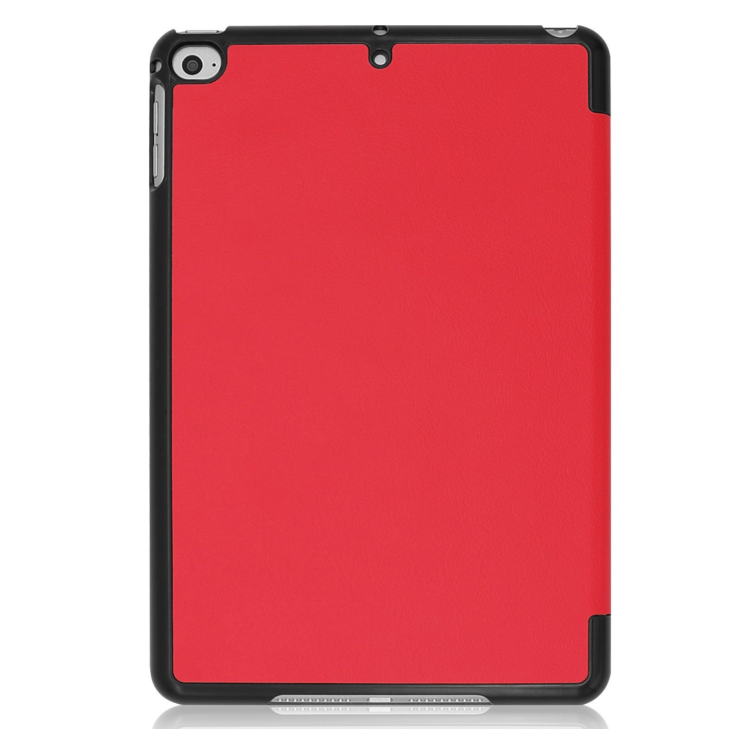 Nomfy Hoes Geschikt voor iPad Air 6 (13 inch) Hoes Tri-fold Tablet Hoesje Case Met Screenprotector - Hoesje Geschikt voor iPad Air 2024 (13 inch) Hoesje Hardcover Bookcase - Rood