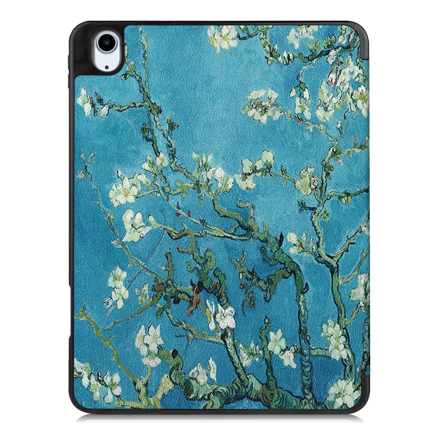 Nomfy Hoes Geschikt voor iPad Air 6 (13 inch) Hoes Tri-fold Tablet Hoesje Case Met Uitsparing Geschikt voor Apple Pencil - Hoesje Geschikt voor iPad Air 2024 (13 inch) Hoesje Hardcover Bookcase - Bloesem