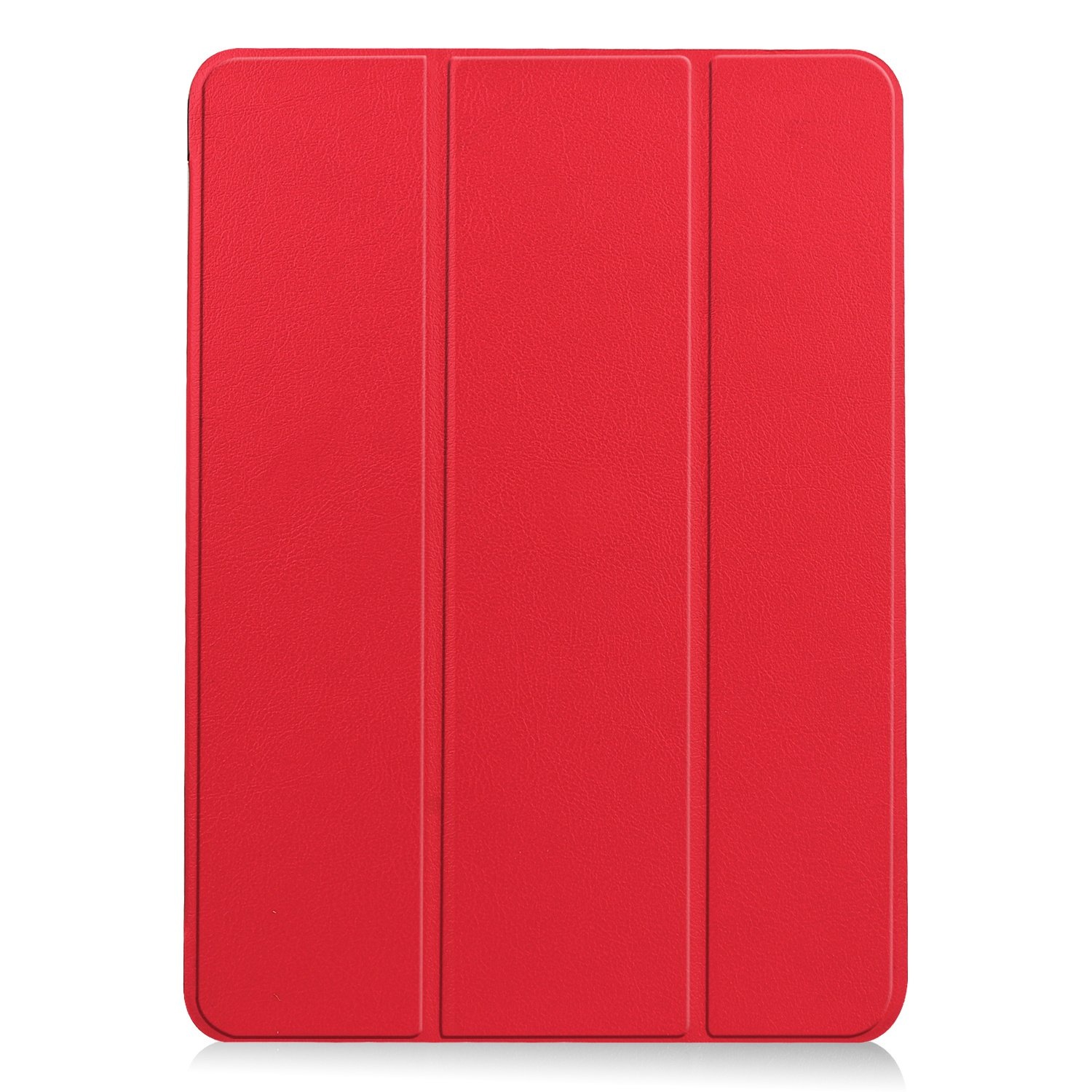 Nomfy Hoes Geschikt voor iPad Air 6 (13 inch) Hoes Tri-fold Tablet Hoesje Case Met Uitsparing Geschikt voor Apple Pencil - Hoesje Geschikt voor iPad Air 2024 (13 inch) Hoesje Hardcover Bookcase - Rood